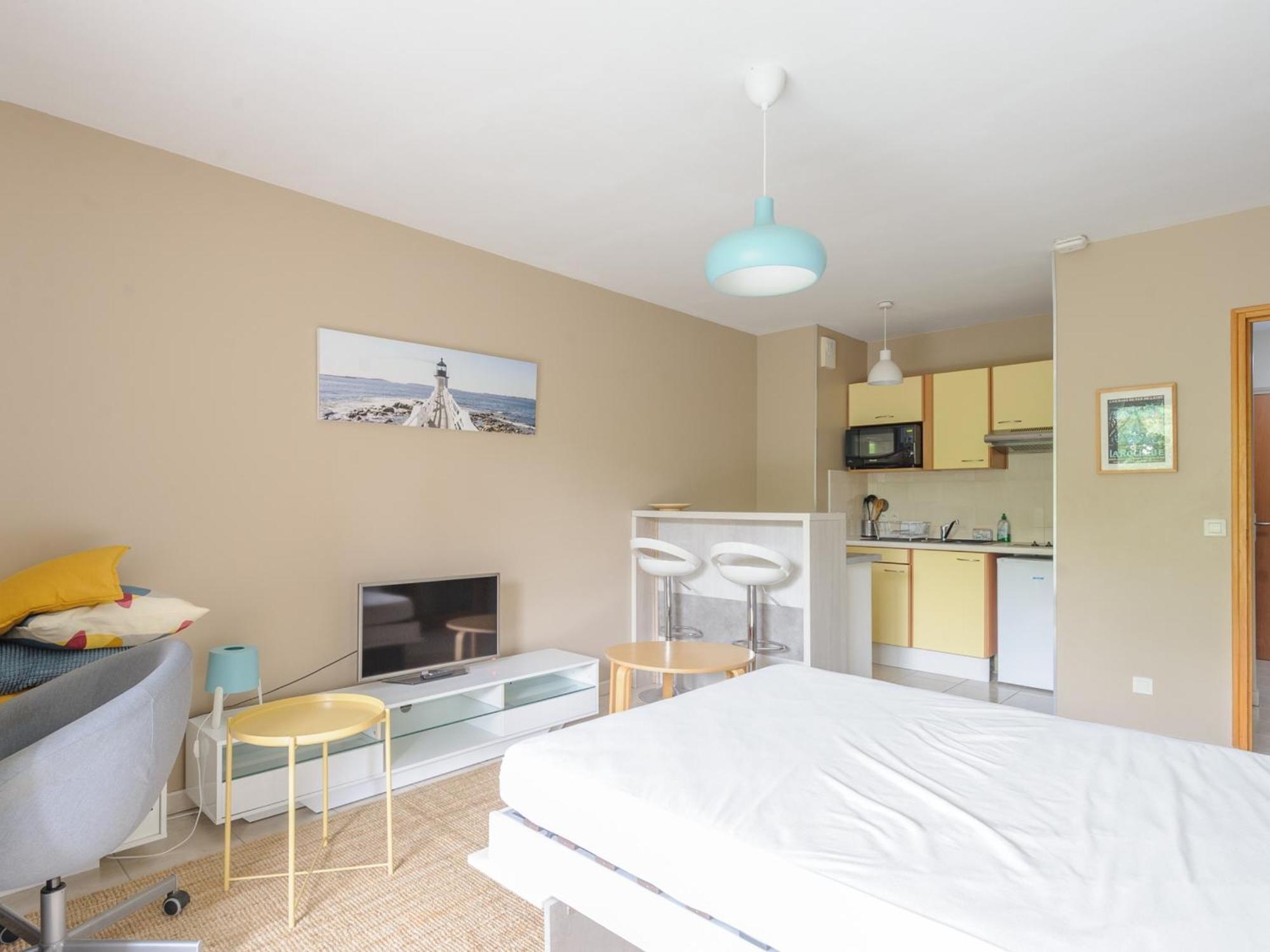 Studio Ensoleille Au Bord De Mer Avec Balcon Et Parking, Proche Centre Et Plage - La Rochelle - Fr-1-535-51 Exterior foto